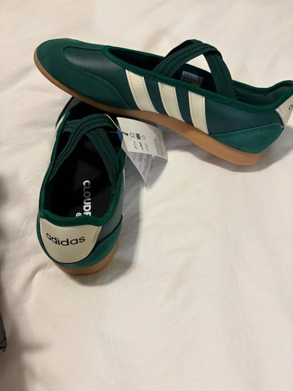 Adidas Barreda Mary Jane Green size 10